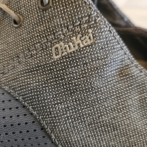 Olukai Nohea Moku Mens Size 12 Charcoal/Clay Textile Slip On Boat Shoes - Picture 7 of 8